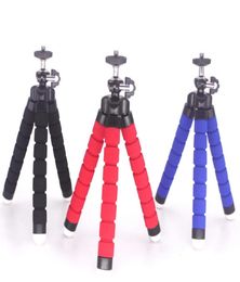 Telefoonhouders Flexibele Spons Octopus Mini Statieven Voor smart Camera Statief Telefoons Houder clip stand7663425