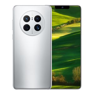 Teléfono Mate50Pro 6,8 pulgadas desbloqueado Android Smartphone teléfono móvil Dual SIM Cámara 4G celular móvil inteligente huella dactilar identificación facial