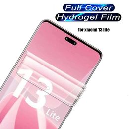 Protecteur d'écran de téléphone, Film Hydrogel, pas du verre, pour Xiaomi 14 14 pro 13 12 Lite NE 12x 12s 12T 11 Ultra 11i 11x 11T 10 Pro 10T 10s