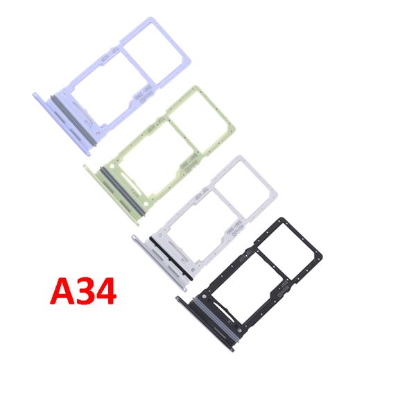 Téléphone SIM Card Tray pour Samsung Galaxy A04 A04E A04S A14 A24 A34 A54 A74 4G 5G NOUVEAU CHIP SIM MICRO SD SLOT SOLD