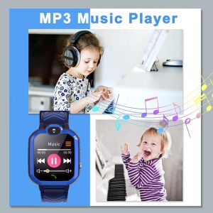 Telefoon Smart Watch met SOS Call Camera Games Recorder Alarm muziekspeler Kerst verjaardagscadeaus speelgoed voor kinderen