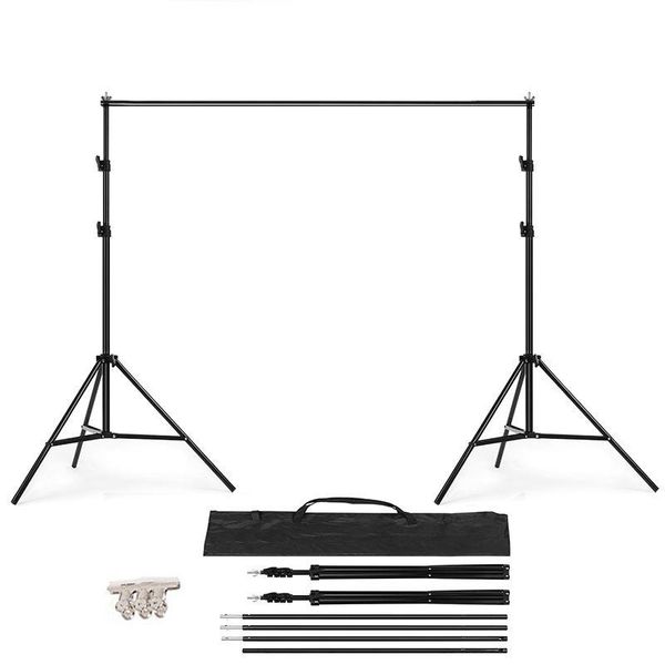 Livraison gratuite KIT DE STAND DE FOND DE PHOTO Photo Studio Support de fond T Forme Toile de fond pour Studio Photo 152 cm 200 cm 260 cm 280 cm 300 cm Hwetg