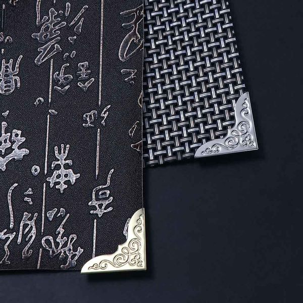 Cahier d'image de carnet bijoux de bijoux décoratif Corner Protecteurs Protégeurs Dossier de menu Albums de scrapbooking Bracets d'angle