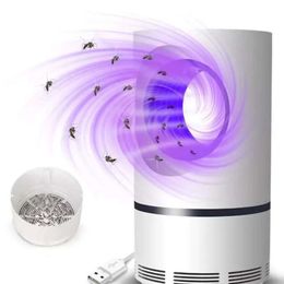 Photocatalyste USB Propulsé à LED non toxique Protection UV Mute Mosquito Killer Lampe en gros