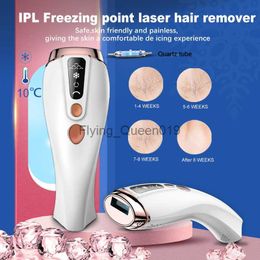 Fotodepiladora Dispositivo de depilación láser Refrigeración por hielo Depiladora láser IPL 6 palancas Bikini Depilador Laserowy para mujeres HKD230825