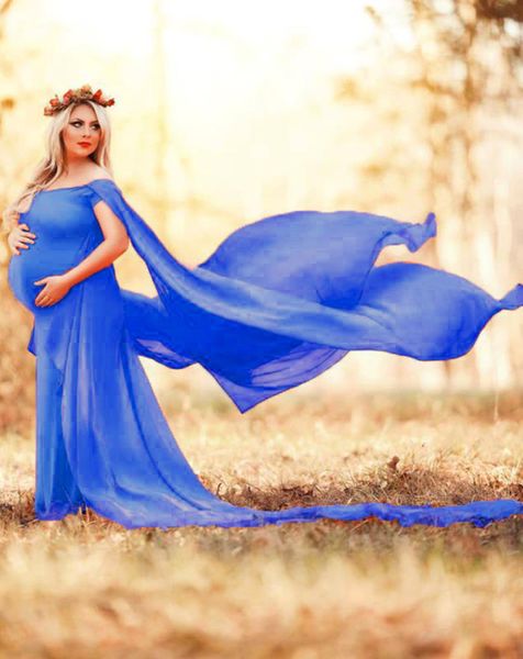 Fotografía Mujeres Vestidos de maternidad para embarazadas Niñas baratas Mamá Ropa Chica Vestido largo de noche Suministros largos para fiestas 22 23