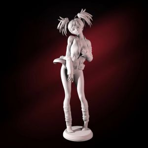 Photographie 1/24 75 mm 1/18 100 mm Modèle de résine Lovely Sexy Pretty Girl 3D Print Figure Sculpture non peinée RW064