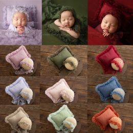 Photographie Baby Girls Cap Nouveau-né photographie accessoire Christmas dentelle Bonnet Babies Shooting Photo Accessoires Fotografia Souvenirs