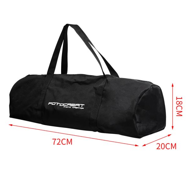 Fotografía Bolso de bolso Bag Black Oxford Carry para Softbox Photo Studio Single Doble LED LECH Photography Kit de luz de estudio