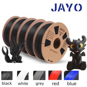 Photographie Jayo 3D PLA Plus / PETG / SILK / PLA META / PLA 1,75 mm 3D Filament d'imprimante 5kg 100% pas de matériaux d'impression 3D Bubble pour le stylo d'imprimante 3D