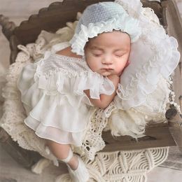 Photographie Nouveau-né photographie Prop girl tenues bébé en dentelle de dentelle de chaussures d'oreiller en jeu pour bébé