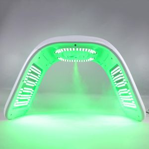 5D Collageen licht LED -lichttherapie Huid Verjongingsmachine voor gezichtsstoom hete nano spray anti verouderende gezichtsmasker