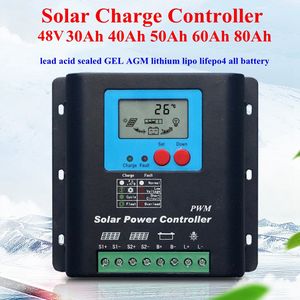 Photosynthetische batterij 48v 30A 40A 50A 60A 80A Industrial Grade Solar Charge Controller voor Street Light van de batterij