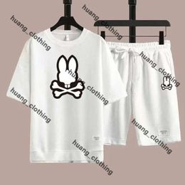 T-shirts pour hommes de la marque de lapin Physcho PSYCO TOPT TOP COTTON COTON CHERME TSHIRT PRIMT PSYCHOLOGIQU