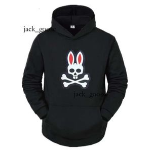 Physcho Bunny Rabbit Sudadera con capucha Skeleton Psyco Bunny Sudadera con capucha con estampado de letras Otoño Invierno Ropa de calle Hombres Deportes Psicológico Conejito Sudadera Top Harajuku Jersey 757