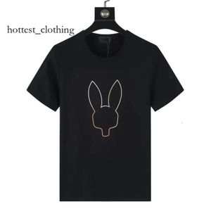 Physcho Bunny konijnen Zomer Casual T-shirt Heren Dames Skelet Konijn Nieuw ontwerp Multi-stijl Men T-shirt Fashion Designer T-shirt Paar Korte mouw 382