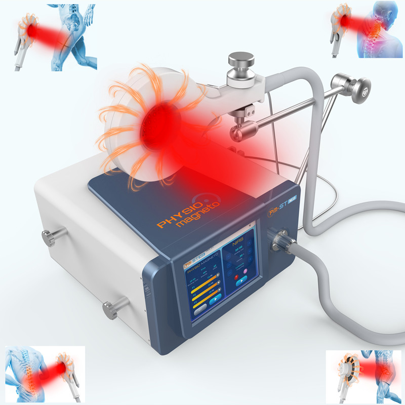Physio Magneto Magnétothérapie Machine PEMF Appareil de massage complet du corps Combo Low Laser Nirs Therapy pour les maladies articulaires