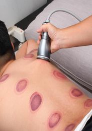 Fysiotherapie Gadgets Cupping Meridian Dedge Massage Body Cups Zuigpotten Spier Relax Electric Gua Sha Machine Vacuüm Back SCR3352716