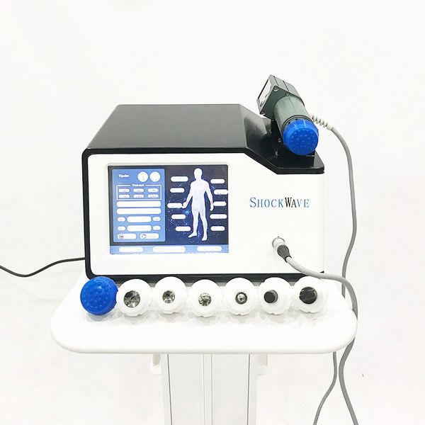 Instrument de physiothérapie Machine de thérapie par ondes de choc Traitement ED Épaule électrique Soulagement de la douleur Arthrite Équipement extracorporel Shockwave