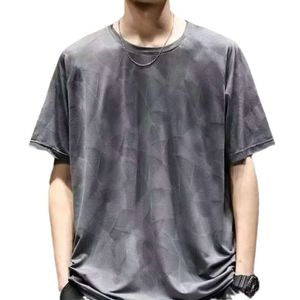 PI Shuai Chao Brand Mesh Snelle drogende kleding voor heren ademende lopende training Ice Silk korte mouwen T-shirt Outdoor Ice Feel airconditioning T-shirt