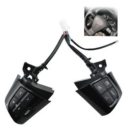 Piano Black Switch Stuurwiel Controle Button ADE150 NDE150 NRE150 ZZE150 2006-2014 84250-02230 8425002230 Hoge kwaliteit Geschikt voor Toyota Corolla