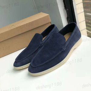 Piano Designer LP LOAFERS LORO Casual Shoes Boots Boots Fashion Femmes Slip on Mens Walking Flats Classic Short Boot Designer Unisexe D 5699