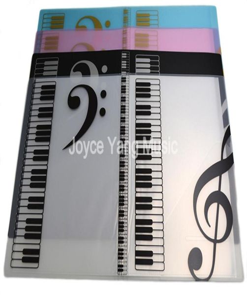 Piano Keys Treblebass Clef Cover Music Book Note 40 Pages A4 Paper Carper Song Collection para Piano Guitar Violin Celo9121768