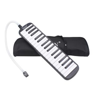 Melodica in pianostijl met orgel, accordeon, mondstuk, blaastoetsenbord, 32 toetsen