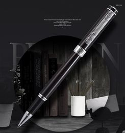 Picasso 902 Merk Pimio Gentleman Black Silver Clip Roller Ball Pen With Refill Office School Schrijfcadeau No Box