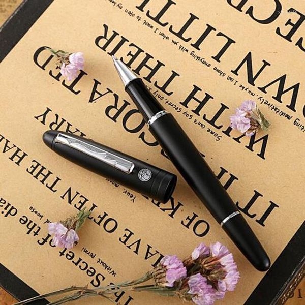 Picasso 932 Inherit Matte Black Roller Ball Pen Exquisite No Gift Box Office Home School Writing