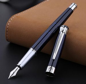 Picasso PIMIO beste vulpen 903 donkerblauw dure metalen inkt pen F NIB kalligrafie pennen luxe geschenkdoos inkt pennen T200115