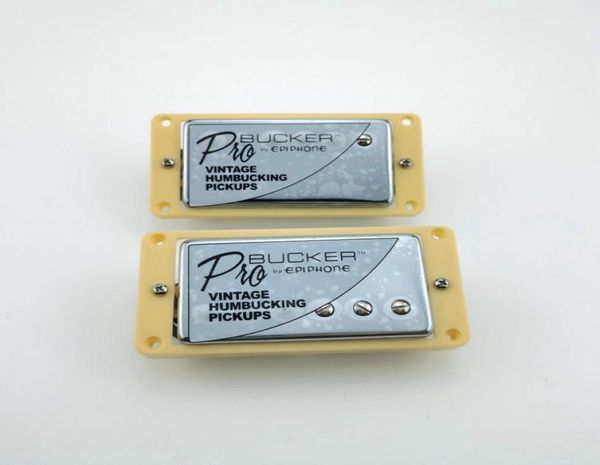 Pastillas Humbucker Alnico5 Pastillas de guitarra LP Standard Pro Bucker Pastillas de guitarra eléctrica vintage Piezas de cuello y puente Set7485004