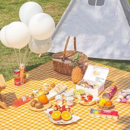 Picknickmat vochtige proof matten strand tent pads outdoor rooster draagbare vouwen oxford doek picnics familie feest picknick pad