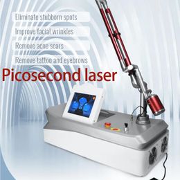 Pico Laser Picoseconde Détatouage Élimination des taches de vieillesse Traitement de la pigmentation de la peau Machine laser picoseconde