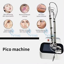 Pico Laser Tattoo Removal Machine Picoseconde Laser Dark Spot Verwijderen Picolaser Skin Pigmentatie Behandeling