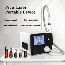 Pico Second Laser Beauty Machine Détatouage Traitement de l'acné Conception portable non invasive Utilisation à domicile