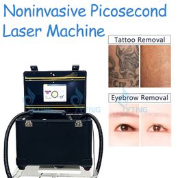 Pico Second Q Switch Láser Picosegundo Láser Nd Yag Eliminación de tatuajes Eliminación de pecas Tratamiento de pigmentación