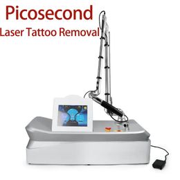PICOLASER POSCOSECOND Láser Máquina de tatuaje Rejuvenecimiento Retiro de pigmento Tratamiento de pecas