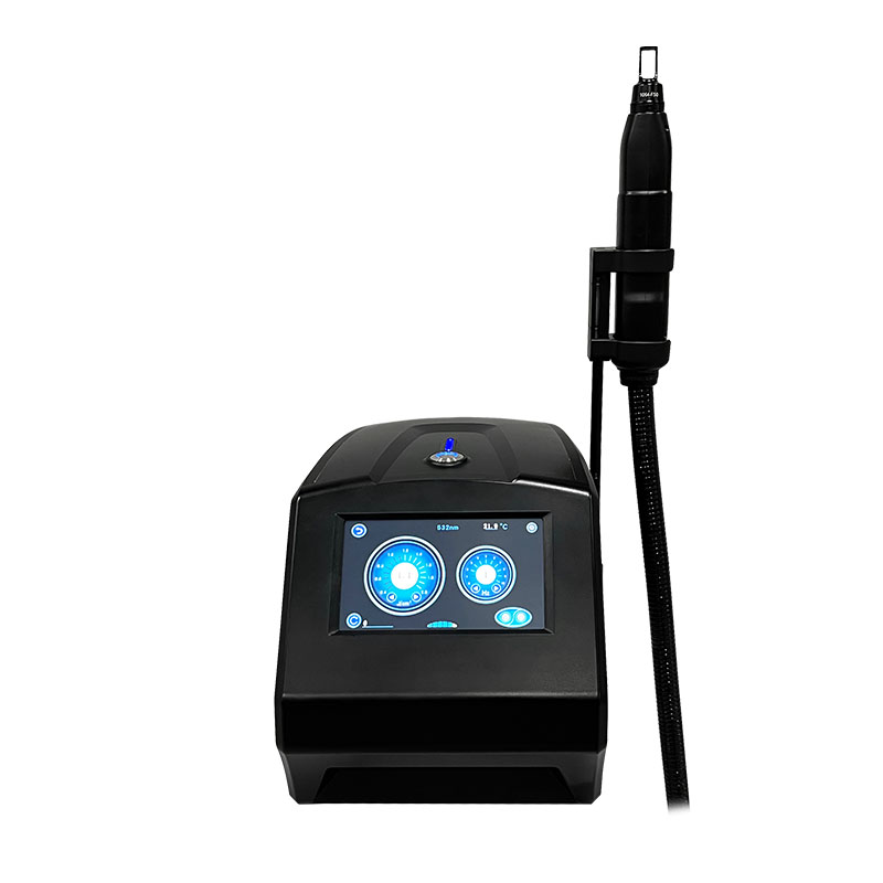 Picosecond 1064 Nm 755nm 532nm Pico Ndyag Laser For Pigment Freckle Tattoo Removal Included 3 Pcs Laser Treatment Head