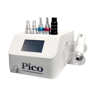 Máquina de eliminación de tatuajes con láser de picosegundo, tratamiento de pecas, eliminación de cejas con láser Pico Second, dispositivo de rejuvenecimiento de la piel con cáscara de carbono para ventas