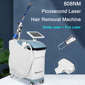 Picosecond Laser Tattoo Verwijdering 808 Diode Laser Ontharing Huidverjonging Pico Laser Mol Acne Litteken Behandeling Wenkbrauw Wasmachine Salon Thuisgebruik