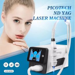 Pikosekunden-Lasergerät, Tattoo-Entfernungsmaschine, Pigment-Augenflecken-Entfernung, 4 Wellenlängen, Q-geschalteter ND-Yag-Laser, Gesichtspflege, Salon, Heimgebrauch, Hautstraffung