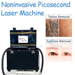 Machine Laser picoseconde Q Switch pour détatouage des sourcils, traitement de la pigmentation, élimination des taches de rousseur, rajeunissement de la peau