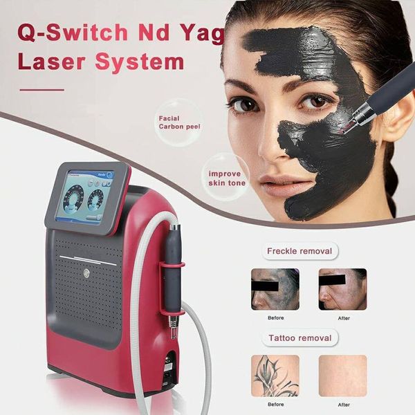 Picoseconde Q Switch nd yag Laser pico détatouage laser rajeunissement de la peau pigmentation tache foncée supprimer traitement des cicatrices pour salon de beauté