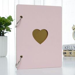 Bilderrahmen, 15,2 cm, Po-Album, Baby-Wachstum, Holzeinband, Familienerinnerung, Gedenken, Basteln, Jahrestag, DIY-Geschenk, Liebe, Herz, Dekor #734 230512