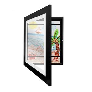 Foto frames flip po voor het schilderen van postercollectie Kids Artwork Displays opslag houdt 50 st