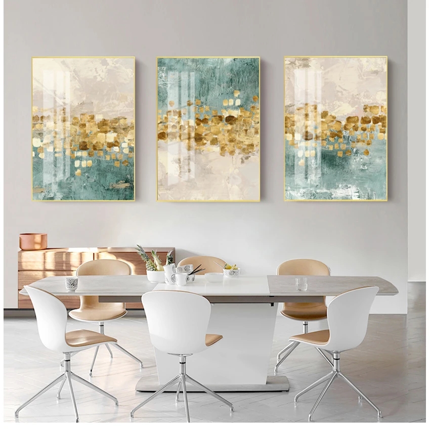 Picture Print Paintings Home Living Room Home Decor Nordic Art Dancing stars Canvas Poster Minimalism Painting Abstract color Wall Woo
