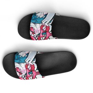 Images chaussures personnalisées pour accepter le bricolage Fournir des pantoufles de personnalisation sandales diapositives qugywds mens femme confortable ization