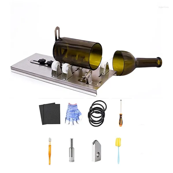 Cortador de botellas de vidrio, máquina DIY para cortar vino, cerveza, licor, whisky, Alcohol