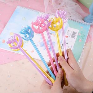Stuk lytwtw's Moon Butterfly gel pen school benodigdheden kantoor cadeau lollipop candy color stationery kawaii grappige pennen